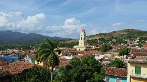 Trinidad in Cuba Stock Footage 122305085