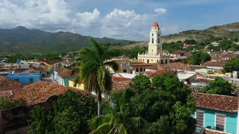 Trinidad in Cuba Stock Footage 122305086
