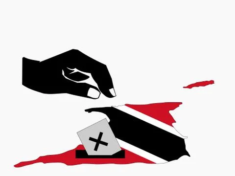 Trinidad election Stock Illustration