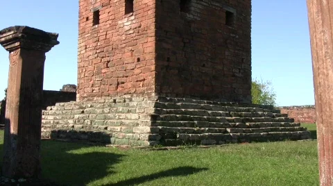 Trinidad jesuit ruins 10 Stock Footage