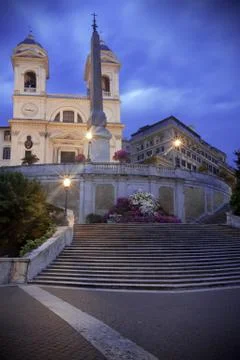 Trinita dei monti Stock-Fotos