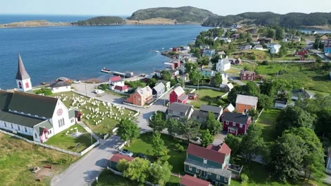 Trinity Bay North, Newfoundland, Canada 6 Vídeos de archivo 319598664