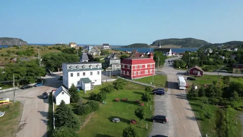 Trinity Bay North, Newfoundland, Canada 10 库存影片 319598667