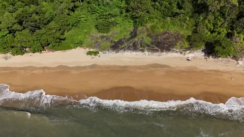 Trinity Beach, Cairns, Queensland: 4K Aerial Drone Footage Featuring Scenic Stock Footage 311218614