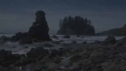 Trinity Beach Coastal Night Timelapse Vidéo 265623047