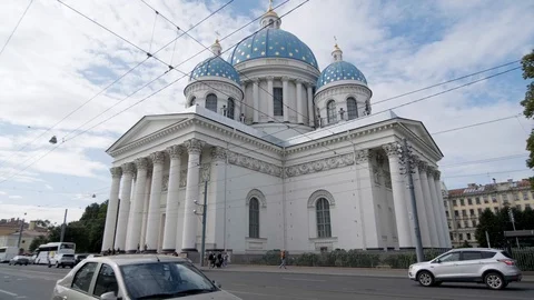 The Trinity Cathedral Video stock 115096707