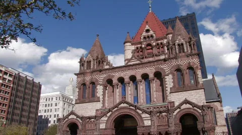 Trinity Church Stock Footage 270327
