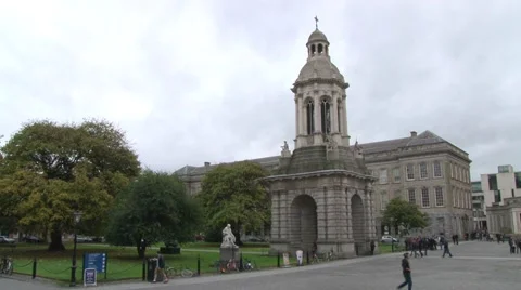 Trinity College Buildings Video stock 42478896