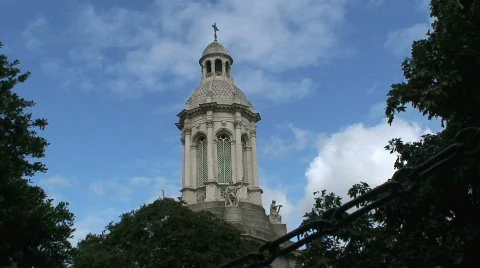 Trinity College, Dublin Stock Footage