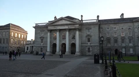 Trinity College Dublin Video stock 46939151