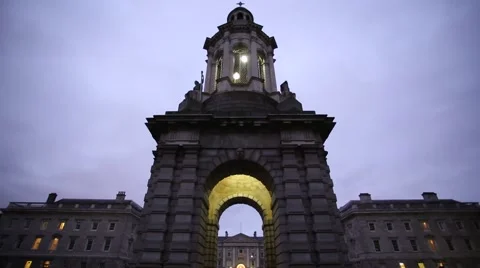 Trinity College, Dublin Video stock 55767212