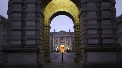 Trinity College, Dublin Video stock 55767283
