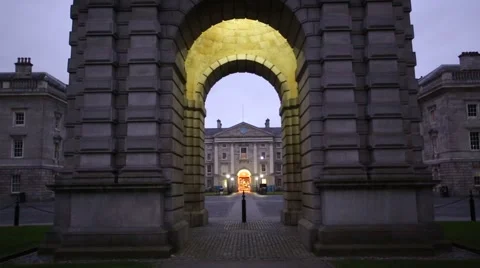 Trinity College, Dublin Video stock 55767397
