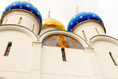 The Trinity Lavra of St. Sergius. Stock Photos
