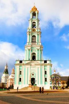 The Trinity Lavra of St. Sergius. Stock Photos