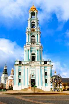 The Trinity Lavra of St. Sergius. Stock Photos