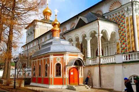 The Trinity Lavra of St. Sergius. Stock Photos