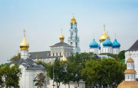 Trinity Lavra of St. Sergius Stock Photos