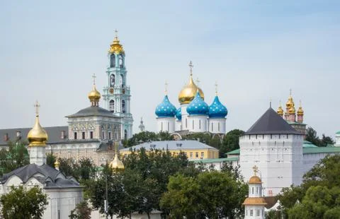 Trinity Lavra of St. Sergius Stock Photos