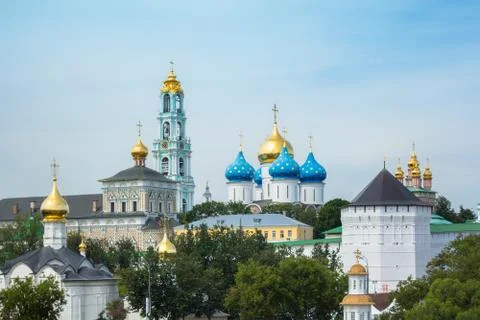 Trinity Lavra of St. Sergius Stock Photos