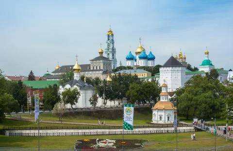 Trinity Lavra of St. Sergius Stock Photos