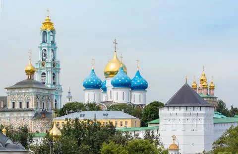 Trinity Lavra of St. Sergius Stock Photos