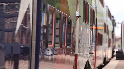 Trinity Railway Express in Dallas 库存影片 62566997