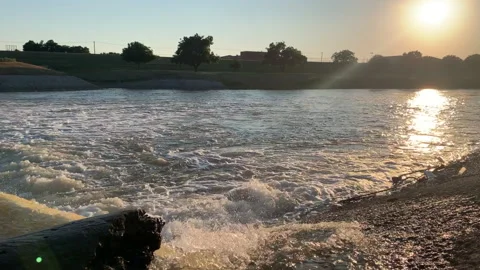 Trinity River Fort Worth Stockbeeldmateriaal 155981731