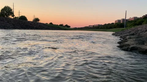 Trinity River West Fork Stockbeeldmateriaal 155982578