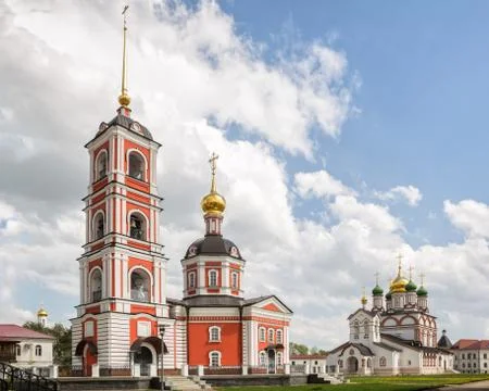 Trinity-Varnitsky monastery in Rostov Stock Photos