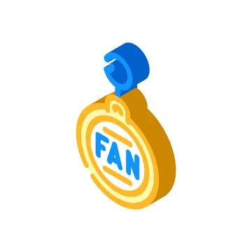 Trinket accessory isometric icon vector illustration Stock Illustration