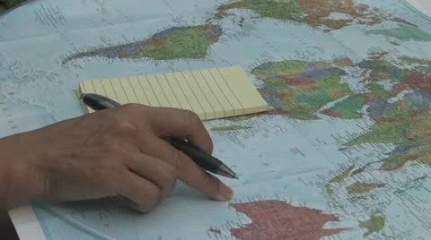 Trip around the world Stock Footage 11531125