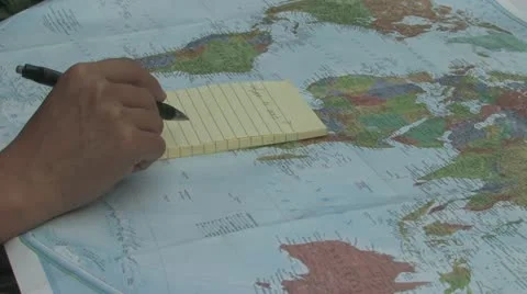 Trip around the world Stock Footage 11531273