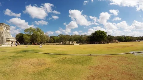 Trip at Chichen Itza Stock Footage 101487207