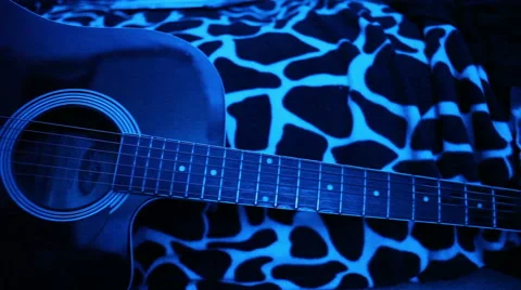 Trip in guitar coarsely 스톡 동영상 51136940