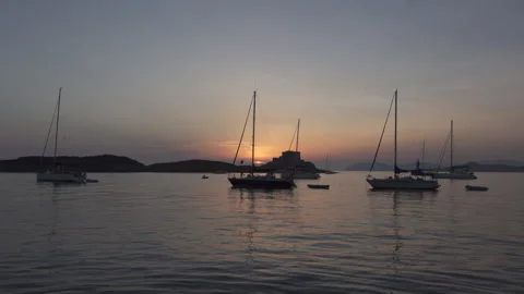 Trip to Mediterranean Sea Stock Footage 152085330