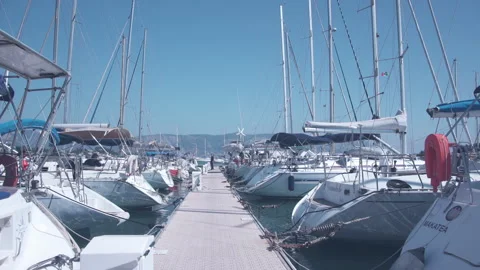 Trip to Mediterranean Sea Stock Footage 152091760