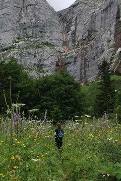 A trip to the mountains Stock Photos