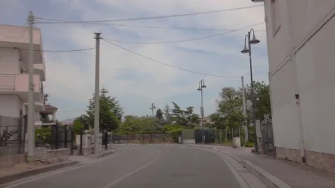 A trip from Pternopoli to Minturno Stock Footage 74993263