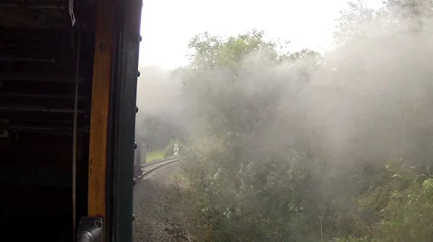 Trip on the steam train. Stock Footage 34646382
