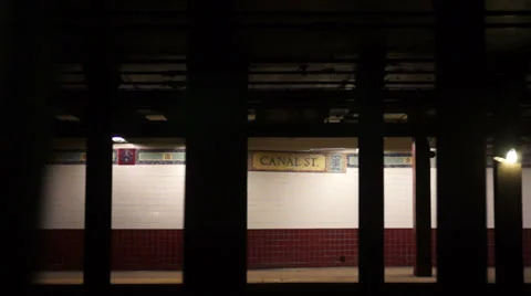 A trip on the Subway Video stock 33313070