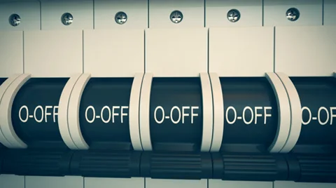 Trip Switch Fuse box. Switches 