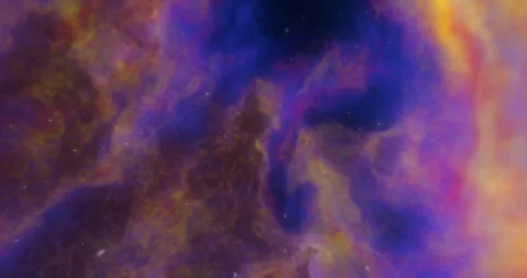 Trip Through a Bright Nebula (2160p 23.976) Stock Footage 291892228