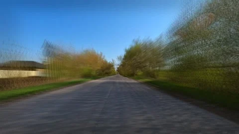 A trip through the countryside Stock Footage 240278531