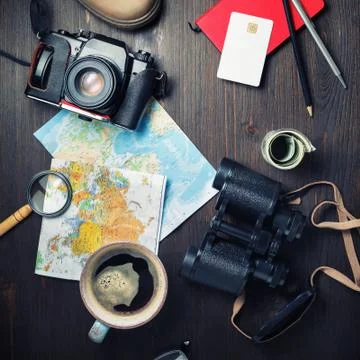 Trip vacation concept Stock Photos