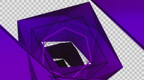 Trip visual tunnel with rotation w A 스톡 동영상 62430905