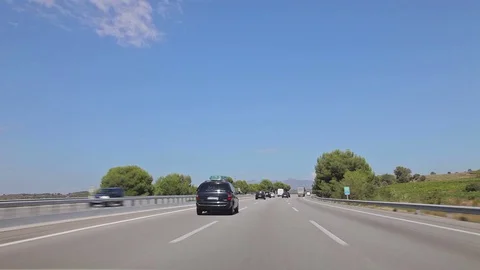 Tripcar to Tarragona Stock Footage 72199956