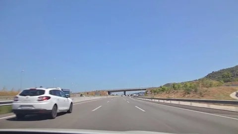 Tripcar to Tarragona Stock Footage 72200357