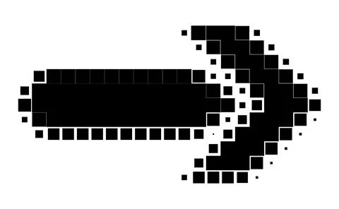 Triple block chevron graphic, Bold sequential arrow icon, Heavy layered point Stock Illustration