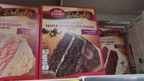 Triple Chocolate Fudge Stock Footage 201686235